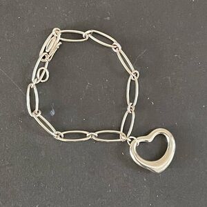 TIFFANY & CO. Elsa Peretti Open Heart Bracelet